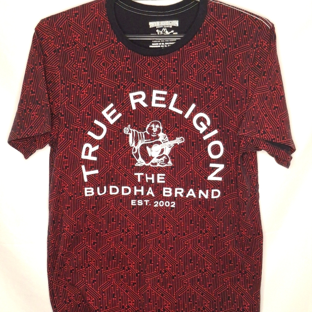 True Religion Buddha Brand T Shirt Size MEDIUM